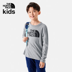 THE NORTH FACE 北面 TheNorthFace北面童装长袖T恤男童户外舒适透气23秋季新款|82XU