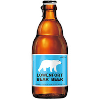 卢温堡 白熊 精酿全麦啤酒 白啤 305ml 单瓶