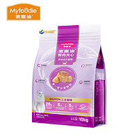 Myfoodie 麦富迪 三文鱼鲜肉夹心成猫幼猫通用猫粮 10kg