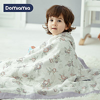 PLUS会员：DOMIAMIA 竹纤维纱布盖毯婴儿春秋宝宝空调被儿童被子夏凉被