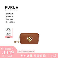 FURLA 芙拉 MY JOY系列斜挎包 WB00705 棕色