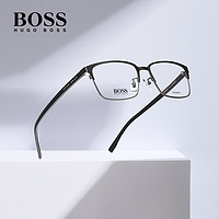 HUGO BOSS 1.67防蓝光镜片+钛材超轻眼镜架