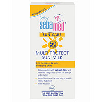 sebamed 施巴 婴儿防晒乳 SPF50 无香型 200ml