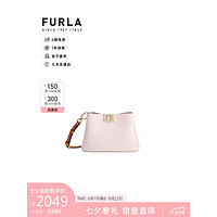 FURLA 芙拉 FLEUR系列 女士单肩包 小号 QUARZO水晶粉