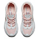  SKECHERS 斯凯奇 女鞋舒适透气休闲鞋耐磨缓震运动鞋 白色/浅粉红色 35.5码　