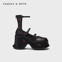 CHARLES & KEITH CHARLES&KEITH;厚底英伦风玛丽珍鞋女鞋CK1-80580130