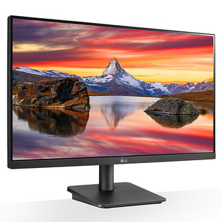 LG 23.8英寸 IPS 高清 广视角 75Hz HDMI接口 FreeSync 低闪滤蓝光 可壁挂 游戏 电脑显示器 24MP400