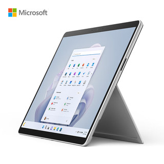 Microsoft微软Surface Pro 9 亮铂金+森野绿带触控笔键盘盖 i7 16G+1T 二合一游戏平板 13英寸120Hz屏 笔记本电脑