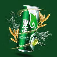 SNOWBEER 雪花 清爽啤酒 500ml*24听