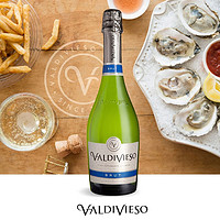 Vina Valdivieso 瓦帝维索 VALDIVIESO智利名庄原瓶进口12度 天然高泡干型起泡葡萄酒2023单支装750mL