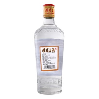  GUILIN SANHUA/桂林三花 粮食酒 米香型白酒 玻璃瓶  38%Vol. 包装 480ml