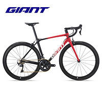 捷安特（GIANT）TCR ADV PRO 1碳纤维22速成人变速弯把竞技公路自行车 全消光火焰红/全消光亮黑 700C×445MM S 建议165-175cm