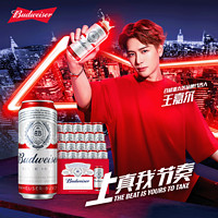 Budweiser 百威 经典红罐450ml*20听红罐啤酒包邮