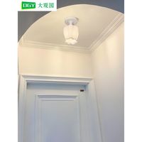 大观园过道灯走廊灯奶油风吸顶灯铃兰花入户玄关灯现代简约创意