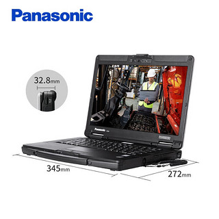 松下（Panasonic）FZ-55D坚固型笔记本电脑三防便携手提电脑 14英寸