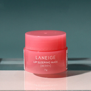 LANEIGE 兰芝 夜间呵护 草莓味果冻唇膜3g