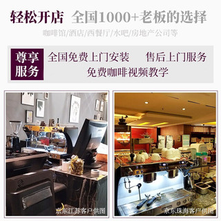 GEMILAI 格米莱 CRM3120C双头半自动咖啡机商用专业意式泵压高压蒸 CRM3120C黑色