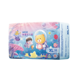 泰迪熊 探险家拉拉裤XL码尿不湿新生婴儿纸尿裤 2包