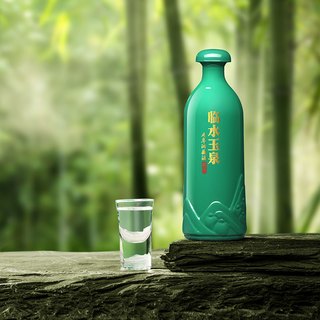  LINSHUI YUQUAN/临水玉泉 足年洞藏 兼香型白酒  光瓶装 52%vol 125mL