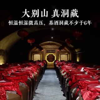 LINSHUI YUQUAN/临水玉泉 足年洞藏 兼香型白酒  光瓶装 52%vol 125mL