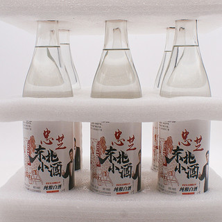 ZZ/忠芝东北小酒52度白酒500ml*6瓶/箱 zf52度500ml