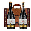 玛菲堡庄园（MARFFIBURG）法国原瓶进口红酒勃艮第瓶 干红葡萄酒 路易皇 2支高档双支礼盒装