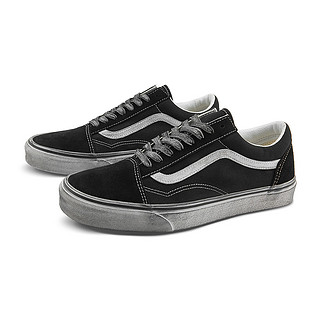 VANS 范斯 CLASSICS系列 Old Skool 中性运动板鞋 VN0007NTMCG 黑色 36