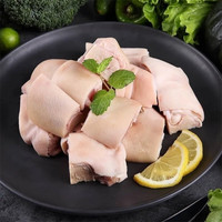 皇金蜜新鲜免切散养土猪蹄 猪蹄块 猪蹄块2000g