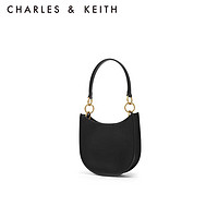 CHARLES & KEITH CHARLES&KEITH23;早春新品CK2-20781722-1女士蓬蓬手提单肩腋下包 Black黑色 S