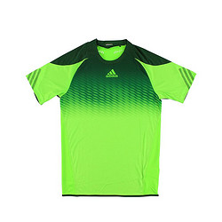 adidas 阿迪达斯 运动圆领绿色短袖T恤男士MSS-M33599-GREEN/LIMEGREEN-PARENT