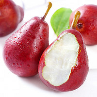 舌尖戏水梨子红啤梨新鲜水果当季整箱红皮太婆香梨子时令 2.5斤红啤梨