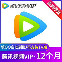 腾讯vip会员年卡 12个月