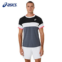 ASICS 亚瑟士 MEN MATCH SS TOP男式网球短袖T恤男夏季透气速干运动上衣