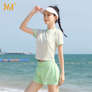 361°游泳衣女款保守分体2023年新款显瘦遮肉学生泳装游泳馆专用
