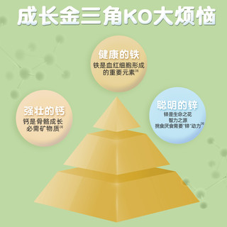 Slaite 新西特 陈数推荐新西特美国进口钙铁锌液体锌宝宝钙镁锌儿童营养包30袋
