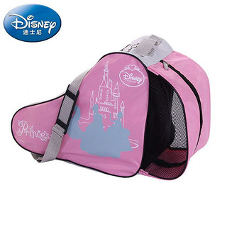 Disney 迪士尼 轮滑包儿童溜冰鞋双肩背包轮滑鞋袋子滑冰大容量专用收纳包