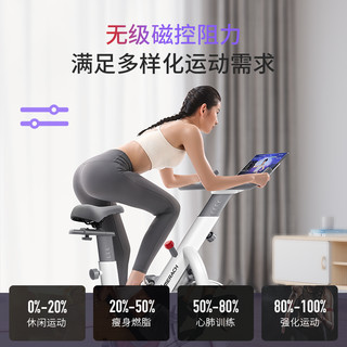 MERACH 麦瑞克 动感单车家用竞速配置智能磁控运动健身器材室内自行车 MR-S02W1