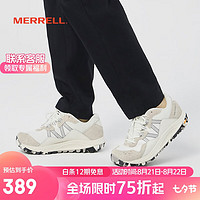 迈乐（Merrell）复古越野跑鞋男NOVA系带轻便防滑耐磨户外休闲鞋J066605 J066603 白色 40