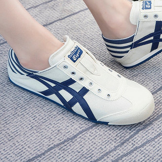 Onitsuka Tiger鬼冢虎男鞋女鞋23夏季新款运动潮流板鞋懒人一脚蹬时尚帆布休闲鞋 懒人鞋一脚蹬/后跟可踩踏 41.5码(260mm)