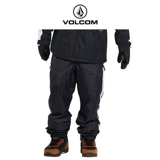 VOLCOM男装户外专业运动滑雪裤2023新款冬季男士登山保暖直筒长裤