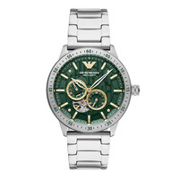 阿玛尼EMPORIO ARMANI 绿水鬼镂空机械表AR60053