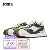 Joma 荷马 212休闲运动鞋男女经典复古跑步鞋拼接耐磨老爹鞋潮流跑鞋子