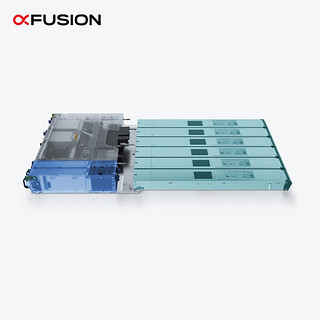 超聚变FusionServerG8600V7新一代旗舰级8U GPU异构服务器AI训练丨HPC丨计算 2颗8462Y丨64G*32丨960G*2 丨3.84T丨200g双口*2丨H800*4