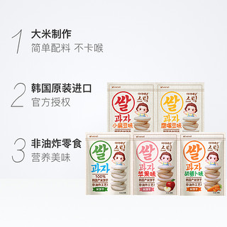 ivenet 艾唯倪 韩国进口艾唯倪儿童零食米饼30g