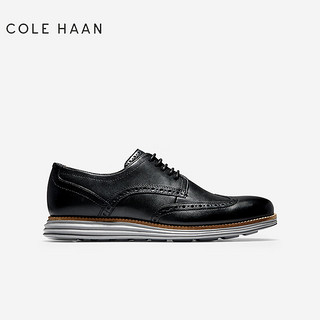 移动端：COLE HAAN 歌涵 男士商务休闲鞋 C26470 黑色 43.5