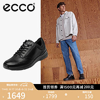 ecco 爱步 欧文系列 男士低帮休闲鞋 51173451052 黑色 42