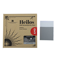 利民 Heilos 固态导热硅脂片 （8.5W/m.k /40*40*0.2MM）笔记本电脑相变硅脂cpu导热膏垫贴