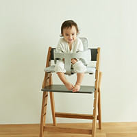 德国ABC moji YIPPY家庭椅三秒可调节高度儿童餐椅钓鱼椅进口橡木
