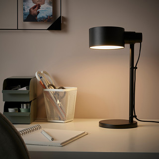 IKEA宜家LOVMANAD略莫娜工作灯复古经典北欧风台灯卧室书桌灯