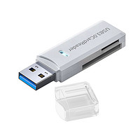 苏宁宜品 USB3.0读卡器高速多合一SD/TF卡转换器多功能typec单反相机卡U盘内存卡